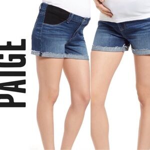 Paige Maternity Jimmy Jimmy Denim Jean Shorts 27